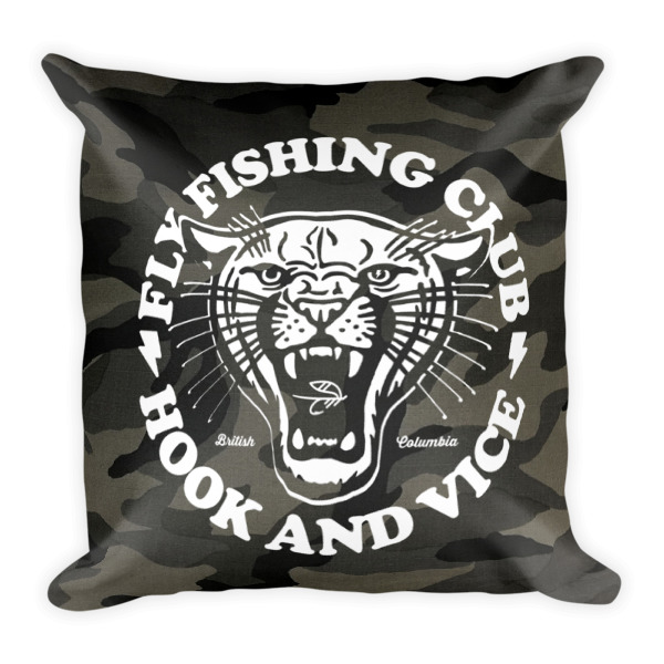Fly Fishing Club Pillow